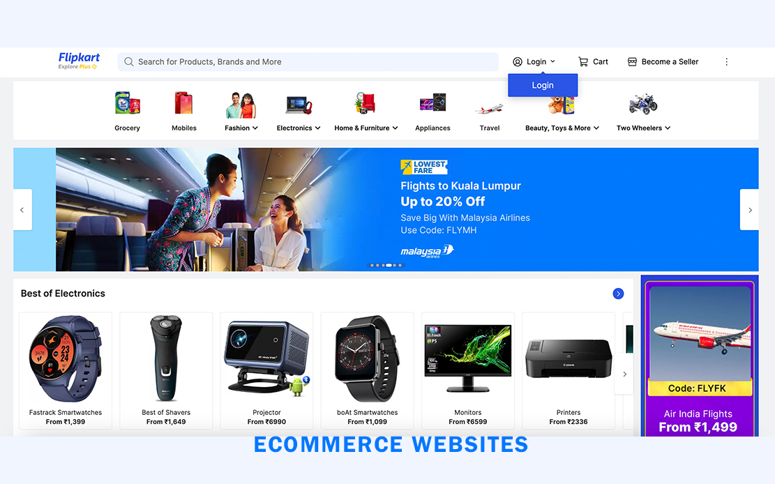 ecommerce site image